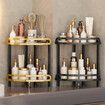 Shower Corner Shelf Caddy 2 Shelf Shower Organizer Corner No Drill Shower Storage Rust Proof Bathroom Corner Wall Shelf Shampoo Holder Gold