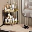 Shower Corner Shelf Caddy 2 Shelf Shower Organizer Corner No Drill Shower Storage Rust Proof Bathroom Corner Wall Shelf Shampoo Holder Gold