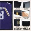 Jersey Shadow Box Frame Sports Memorabilia Display Case Wall Mounting Showcase Football Basketball Hockey Custom Shirt Framing Cabinet with Locks