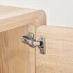 Cabinet Door Hinges 60 Packs Full Overlay Soft Close for Frameless Type