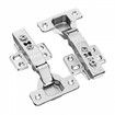 Cabinet Door Hinges 60 Packs Full Overlay Soft Close for Frameless Type