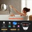 Freestanding Tub Drain Kit Bathtub Drain Rough-in Kit with PVC Adapter