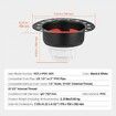 Freestanding Tub Drain Kit Bathtub Drain Rough-in Kit with PVC Adapter