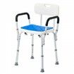 400lbs Shower Chair Bath Stool Seat Height Adjustable for Bathtub Shower