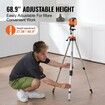 Laser Level Tripod Thread 27.36-68.11 inch Height Adjustment