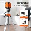 Laser Level Tripod Thread 27.36-68.11 inch Height Adjustment