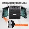 8U Rack Case Server Rack Cabinet 488.95 mm with ABS Construction Handle