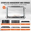 6U Rack Case Server Rack Cabinet 361.95 mm with ABS Construction Handle