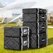 6U Rack Case Server Rack Cabinet 361.95 mm with ABS Construction Handle