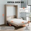 Murphy Bed Kit Full Size Vertical Deluxe DIY Wall Bed Hardware Folding
