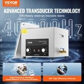 15L Ultrasonic Cleaner with Heater Timer & Basket Digital Sonic Machine