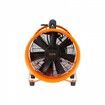 Portable Ventilator 304.8mm/12inch Heavy Duty Cylinder Fan with 5m Duct Hose 367W Strong Shop Exhaust Blower 2574CFM Industrial Utility Blower