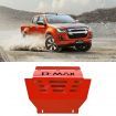 3mm Steel Red Bash Plate Front Sump Guard for Isuzu D-MAX MUX 2008-2020