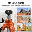 Laser Level Tripod Stand 5/8 inches-11 Thread 27.16-67.71 in Height Adjustment