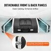 2U Rack Case Server Rack Cabinet 488.95 mm with ABS Construction Handle