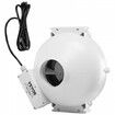 4 inches to 4.5 inches Radon Mitigation Fan System Quiet 260CFM Inline Duct Waterproof
