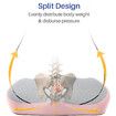 Large Memory Seat Cushion for Office Chair Pressure Relief Sciatica & Tailbone Relief Cushion Pillow for Back Support,Non-Slip Seat Cushions (Pink)