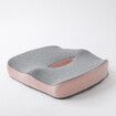 Large Memory Seat Cushion for Office Chair Pressure Relief Sciatica & Tailbone Relief Cushion Pillow for Back Support,Non-Slip Seat Cushions (Pink)
