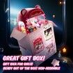 Claw Machines for Kids,Arcade Games Mini Vending Machine with Squishy Fidget Toys,Candy Machine,Claw Game Machine with 20 dolls and 10 Twisted Eggs