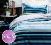 Canningvale Peninsula Single Size Bed Quilt Cover Set - Cancun