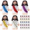 25 Pcs Little Jesus Figures Original Design Jesus Love You Mini Rubber Jesus Toys to Hide and Seek Religious Party Favors Sunday School Baptism Gifts