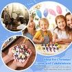 25 Pcs Little Jesus Figures Original Design Jesus Love You Mini Rubber Jesus Toys to Hide and Seek Religious Party Favors Sunday School Baptism Gifts