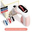 Pink Embossing Label Maker Machine Handheld Vintage Labeler with 3 Rolls of Emboss Tapes for Home DIY Crafting