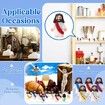 50 Pcs Mini Jesus Figures Easter Jesus Loves You Jesus Toys Little Jesus Figures to Hide and Seek Sunday School Party Favors Gift for Easter Egg Stuffers