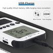 Universal Digital Metronome with USB Cable Volume Adjustable with Headphone Jack for Piano, Guitar, Flute, Violin, Drum and all other instruments, White