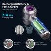 Handheld Cordless Car Vacuum Cleaner with Brushless Motor,Strong Suction Vacuum & Compressed Air Dusters with LED Light,Type C Portfor Home Car Pet