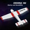 RC Plane,2.4GHz 2 Channels RTF RC Aircraft with 3-Axis Gyro for Beginner Easy to Speedy Fly Glider Toys with 2 Extra Batteries