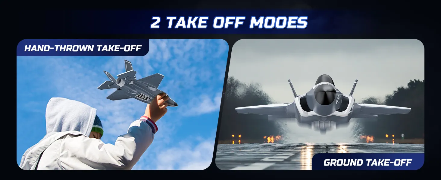 F35 4 Channel Brushless RC Plane,Remote Control Airplane Ducted Fans Fighter Jet,2.4GHz 6-axis Gyro Stabilizer RTF Hobby Glider Aircraft Plane