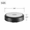 LED Light Base Multicolor Round Display Stand for Crystal Art Lighted Base for 3D Glass Led Display Base Pedestal Plate Decor Black