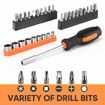 71Pcs Hand Tools Set Home Repair Toolbox Basic Toolkit for Mechanic Car Automotive Workshop Household DIY Portable Storage Hard Case