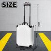 185Pcs Tool Box Trolley Set Hand Toolkit DIY Home Car Repair Rolling Auto Mechanics Household Storage Portable Aluminium Carry Case with Pliers Locks