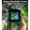 Digital Vintage Mini Camera,1080P FHD Video,12MP Autofocus,Point and Shoot Digital Camera with 16GB Card,Compact Small Vlogging Camera