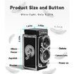 Digital Vintage Mini Camera,1080P FHD Video,12MP Autofocus,Point and Shoot Digital Camera with 16GB Card,Compact Small Vlogging Camera