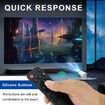 Replacement Remote for Mini Projector, Compatible with HY300, HY300PRO, HY320mini, HY320, Maypug P1 Mini Projector