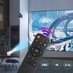 Replacement Remote for Mini Projector, Compatible with HY300, HY300PRO, HY320mini, HY320, Maypug P1 Mini Projector