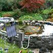 Solar Air Pump with Pond Bubble Regulator for Outdoor Fish Pond Stock Tank Aquarium Hydroponics