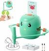 Drawing Robot for Kids,Interactive Educational Drawing Robot for Kids,Montessori Learning Toy with 100 Word Cards Color Green