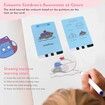 Drawing Robot for Kids,Interactive Educational Drawing Robot for Kids,Montessori Learning Toy with 100 Word Cards Color Green