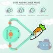 Drawing Robot for Kids,Interactive Educational Drawing Robot for Kids,Montessori Learning Toy with 100 Word Cards Color Green