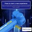 Glow in The Dark Loop Rope Launcher Propeller,Lasso Pressure Reducer,Game Shooter String Toy,Birthday Christmas Ideal Gift Green