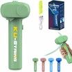Glow in The Dark Loop Rope Launcher Propeller,Lasso Pressure Reducer,Game Shooter String Toy,Birthday Christmas Ideal Gift Green