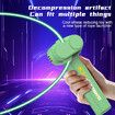 Glow in The Dark Loop Rope Launcher Propeller,Lasso Pressure Reducer,Game Shooter String Toy,Birthday Christmas Ideal Gift Green