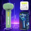 Glow in The Dark Loop Rope Launcher Propeller,Lasso Pressure Reducer,Game Shooter String Toy,Birthday Christmas Ideal Gift Green