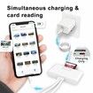 5-in-1 Memory Card Reader, USB OTG Adapter & SD Card Reader for iPhone/iPad, USB C and USB A Devices with Micro SD & SD Card Slots