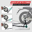 Rear Motorcycle Stand Paddock 500kg Motorbike Carrier Sport Dirt Bike Back Wheel Lift Swingarm Fork Heavy Duty Steel for Suzuki Yamaha Honda Kawasaki