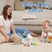 Chicken Laying Egg Toys Electric Plush Crazy Toy Dancing with Sound Music Animals Toy Easter Toys White